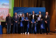 Spotkanie Władz Uczelni z medalistami AMP 29.10.2024